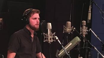 Mathias Michael working on 'Mystery' in Solid Sound Studio - sign up for free downloads 