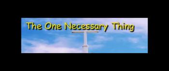 The One Necessary Thing - Randy Winemiller 