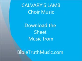 Calvary's Lamb 