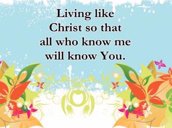 Christ In Me 