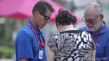 The Weight of Tragedy: Chaplains Share Hope with Distraught Orlando Residents 
