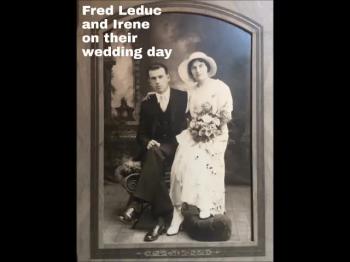 About a farmer who lived next door to us in Vermont. He grew up in a lumber camp in Canada. His mother died when he was 3, his father from a lumber accident when he was 13. He moved to VT and started working on a farm where he married the farmers daughter around 1925, eventually he took over the farm which he worked until he died in 1993.