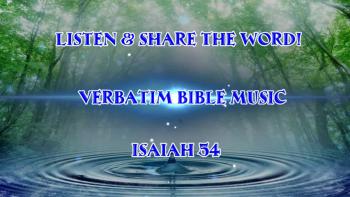 Isaiah 54 - Verbatim Bible Rap 