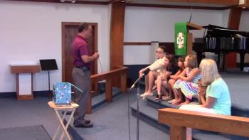 Pastor Mark Kimpland's Children's Sermon 8/28/16. Endwell UMC 