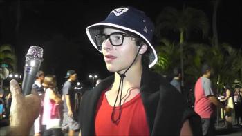 Street evangelism, Maui, Hawaii, Preaching the gospel of everlasting life through Jesus Christ