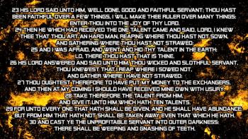 Matthew 25 - Verbatim Bible Rap