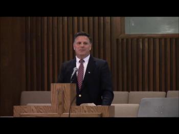 Pastor James Porterfield of Noble Avenue Baptist Church, Guthrie Oklahoma, teaches from 2 Peter 2:10-14 on Nov 6, 2016. 