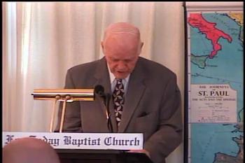 Paul’s 32 Hardships For Christ – 2 Corinthians 11:18-33 – Pastor D. A. Waite – BFTBC
