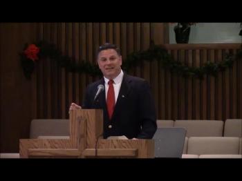 Pastor James Porterfield of Noble Avenue Baptist Church, Guthrie Oklahoma, teaches from 2 Peter 2:20-22 on Dec 4, 2016. 