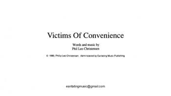 Victims Of Convenience by JoAnn Kaneshiro 