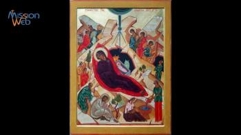 Homélie du Père Parfait BATATCHETI prêchée lors de la nuit de Noël en l'église de Holling. C'est au coeur de nos difficultés que Noël vient de semer la Joie - C'est au coeur de la nuit que naît la lumière de Noël.<br />www.mission-web.com