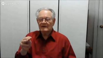 Pastor Lloyd Couch teaching in ASL and voice from the Mail Box Club Bible series lessons.<br />Our sincere thanks to the Club for permitting us to use their lessons for the<br />Deaf.