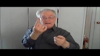 Pastor Lloyd Couch teaching from the Mail Box Club Bible series in ASL and <br />voice for the Deaf.<br />We wish to thank the Club for permitting us to use their lessons for the Deaf.