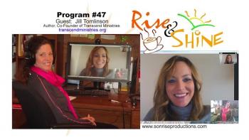 Via Skype, Jolene chats about guilt and shame with Jill Tomlinson, author & co-founder of Transcend Ministries.