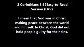 God was in Christ.c