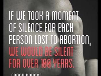 "4400"- In memory of the helpless victims of abortion