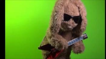Guitar Bunny: Green Screen 7 seconds 