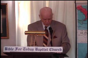 Sowing And Reaping  – Galatians 6:1-9 –  Pastor D. A. Waite  –  BFTBC – Bible For Today Baptist Church of Collingswood, New Jersey. 