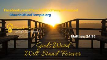 God's Word Will Stand Forever 