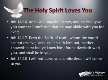 The Holy Spirit Loves Us