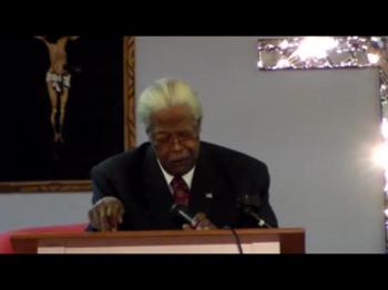 IN HIS MESSAGE BISHOP MACK E. INGRAM  DOES A SCRIPTURAL EXEGESIS ON EPH. 1: 4 - 10 TO ANSWER THE QUESTION WHY WE AS CHRISTIANS WERE CHOSEN BY GOD; WHEN HE HAD A MULTITUDE TO CHOOSE FROM.