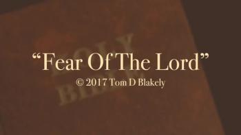Fear Of The Lord 