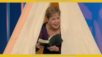 Joyce Meyer — Are you a tent dweller 
