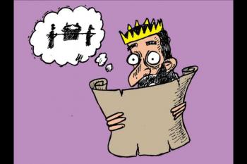 a very SHORT animation I did to accompany the story I told the kid in "Kid Connection"