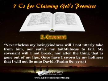 7 Cs for Claiming God's Promises