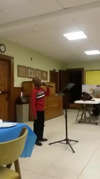 That's my King! performed by a ten year old in honor of Dr. S. M. Lockridge 