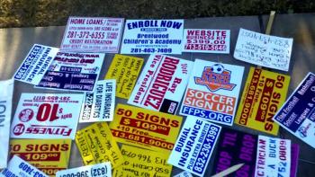 Signs are everywhere and yet today many people can not read them and are lost. God's signs are easy to read and always lead us to Himself.