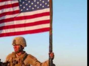 "Let's Raise Our Flags Today" and thank the Lord above. I wrote this song on March 31, 2016 and recently recorded it at my home, just playing the keyboard and singing in 3 part harmony.