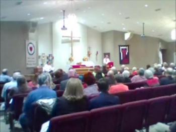 Reformation Sunday at Christ Lutheran Church in Perry, GA.  Pastor John Lehenbauer preaches on "Built on The Rock" - Matthew 7:24-27.