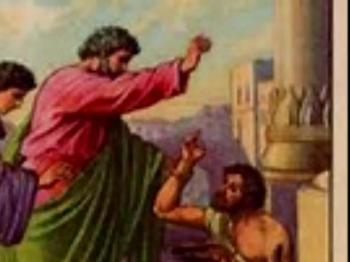 The Lame Man begged for some money and Peter said, "we have no silver or gold, but we have Jesus, stand up and walk". I wrote this song on March 14, 2017 and recently recorded it at my home, just playing the keyboard and singing in 3 part harmony.