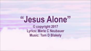 Jesus Alone 
