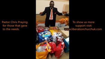 Liberation Church helping the poor