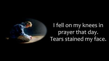 A song about a very selfish and self-centered person who soon realizes the need for God's Grace and Mercy