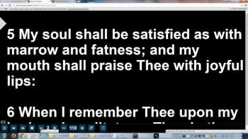 Psalm 63 - My Soul Thirsteth For Thee<br />Narrated by Paula Vega Vondenstein