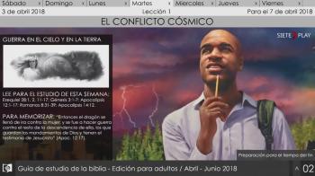 Lección 1: Martes 3 de abril - Guerra en el cielo y en la tierra - Audiolibro Escuela Sabática