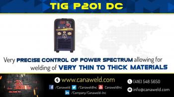 'TIG P201 DC Commercial  | Canaweld' 