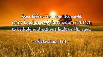 I once was an outcast stranger on earth, A sinner by choice, an alien by birth, But I’ve been adopted, my name’s written down, An heir to a mansion, a robe and a crown.<br /><br />A Child of the King<br />Harriet E. Buell, (1877)<br />