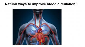 natural ways to improve blood circulations