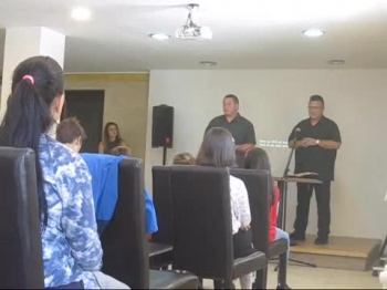 PASTOR JEJERAN HAVE A SPECIAL GUEST TODAY. HE WILL DESCRIBE HIS MISSION IN ROMANIA 