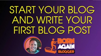 How to Start a Christian Blog In Minutes & Write Your First Blog Post 