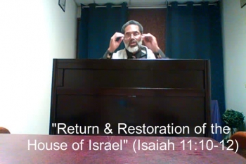 This teaching looks at Isaiah 11:10-12 to deal with the prophetic return of the scattered Israelites to the Messiah. Also, that only the Messiah will personally restore Israel back to the land.