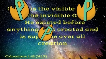 Want to memorize the verse? Try reciting it as many times as you can during the video - but be warned, the words won't stay visible for long!