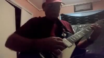 My 2 finger guitar playing