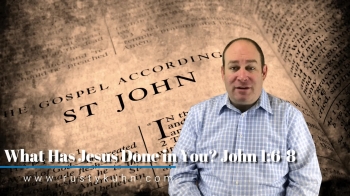 Today's one minute message on The Gospel of John. For more information about Rusty Kuhn Ministries visit, www.rustykuhn.com
