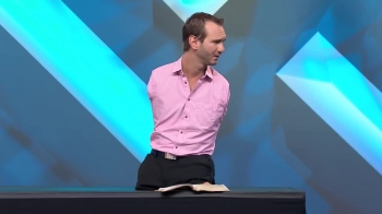 predicación de Nik Vujicic en español estar firmes