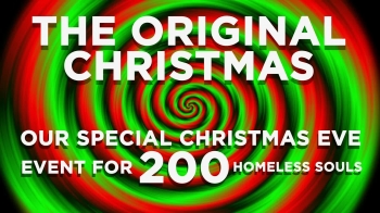 Angelic Christmas Crusade [Dallas homeless go WOO-WOO on Christmas Eve!]